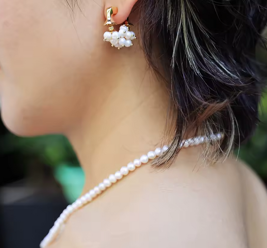 Boucles d’Oreilles Aufélia – Créoles Gemmées Artisanales