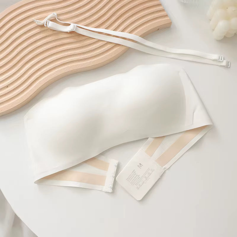 Pack de 3 Soutiens-Gorge Sans Bretelles -Couleurs Sans Couture Push-Up – Invisible -Confortable & Dou 🪶