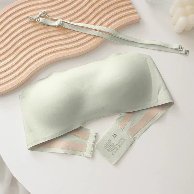 Pack de 3 Soutiens-Gorge Sans Bretelles -Couleurs Sans Couture Push-Up – Invisible -Confortable & Dou 🪶