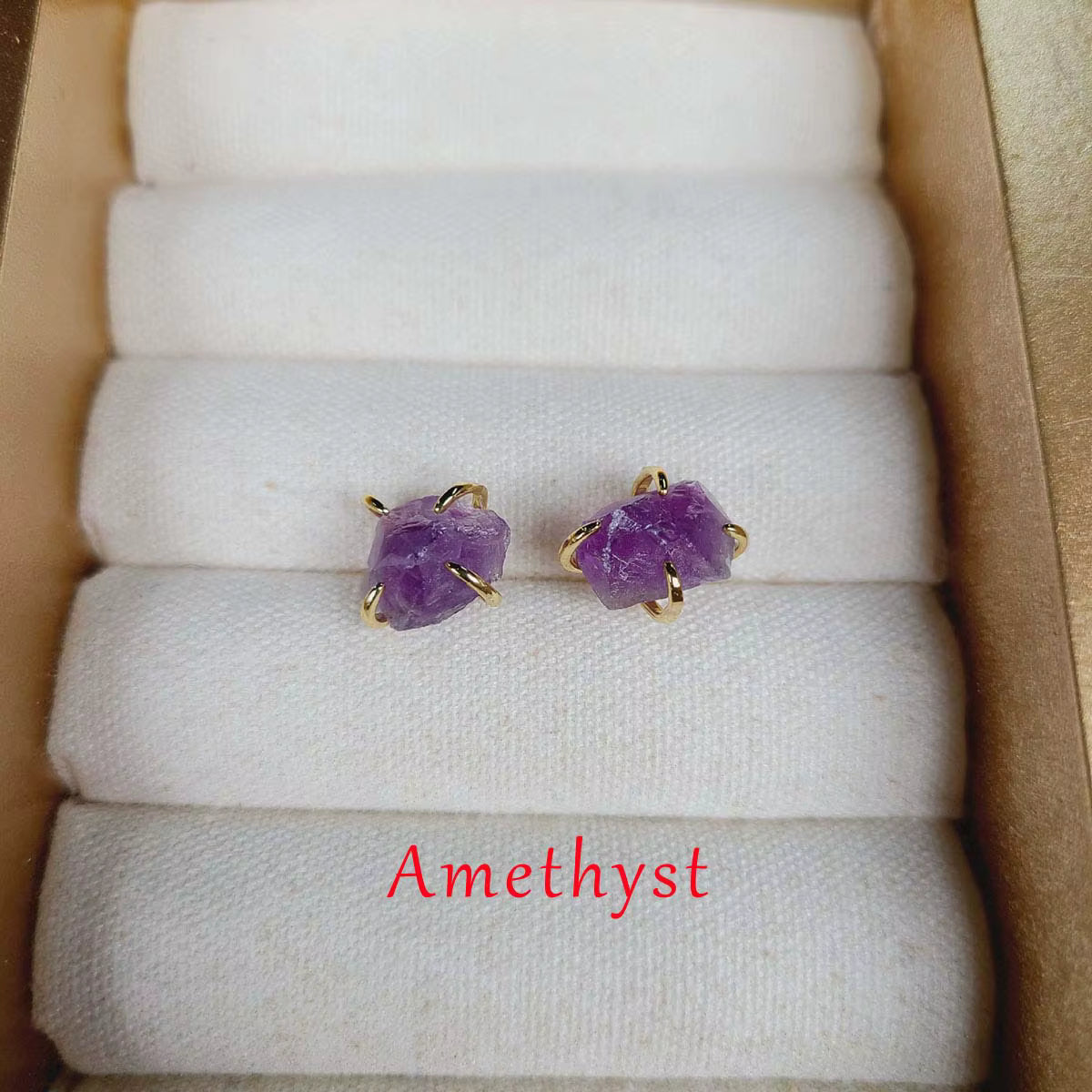 Boucle en Améthyste Sauvage