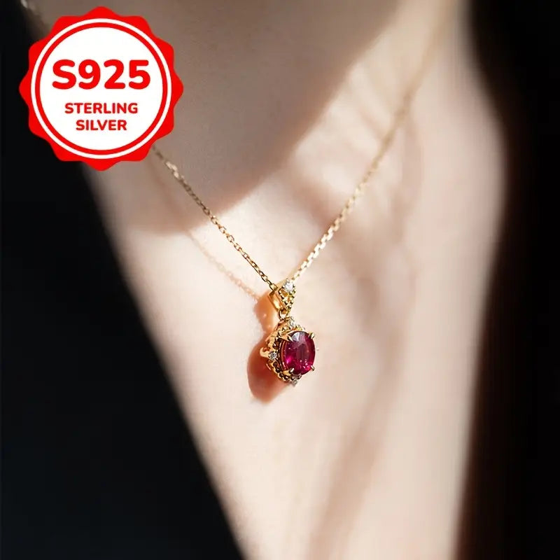 ✨ Collier Exquis en Argent Plaqué Or 24K