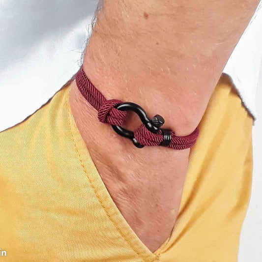 Bracelet Corde milan Bordeau
