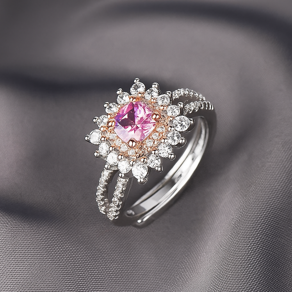 Bague Diamant  ROSE