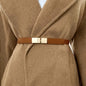 Ceinture Minimaliste à Boucle Dorée – Élégance et Confort au Quotidien