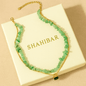 Collier Aventurine TALA– Élégance Naturelle