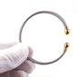 Bracelet Torsadé Acier Inoxydable