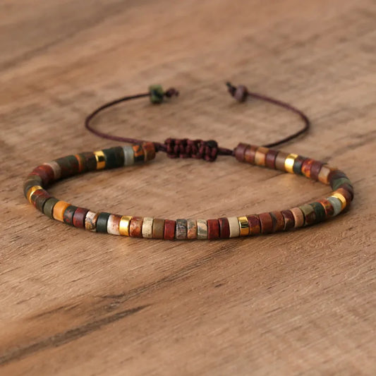 🌍 Éclats de Terre – Le Bracelet SHAHIBAR Naturellement Authentique 🌿