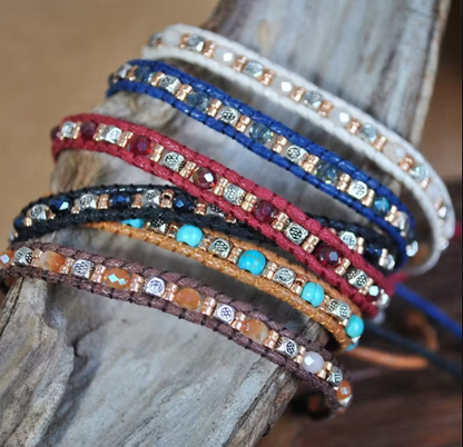 Bracelet Bohème  en Turquoise