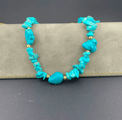 Collier Océan d’Azur  en Turquois