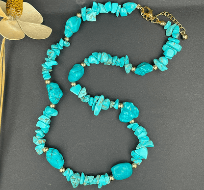 Collier Océan d’Azur  en Turquois