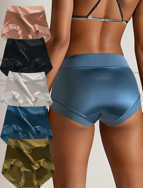 Pack de 5 Culottes Satinées Incontournable