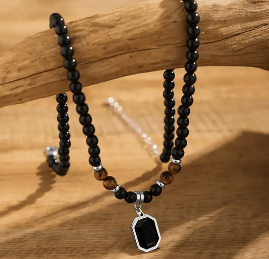 Collier Noctis – Collier Homme Minimaliste