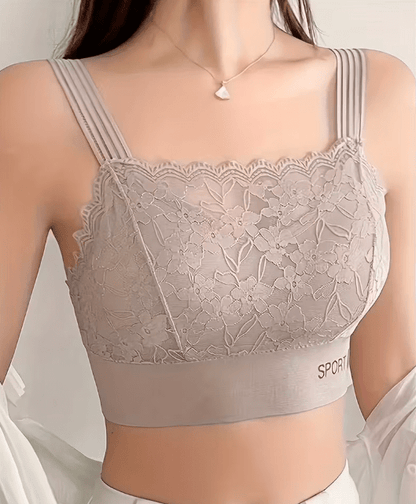 🖤 Brassière Dentelle Sport Chic –Style & Séduction 💋