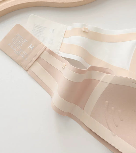 Pack de 3 Soutiens-Gorge Sans Bretelles -Couleurs Sans Couture  Push-Up – Invisible -Confortable & Dou 🪶