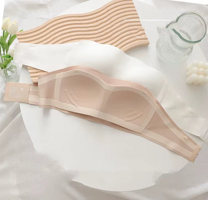 Pack de 3 Soutiens-Gorge Sans Bretelles -Couleurs Sans Couture  Push-Up – Invisible -Confortable & Dou 🪶