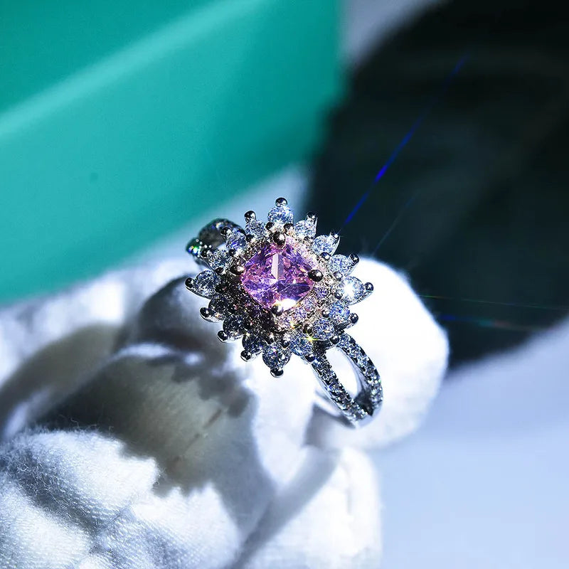 Bague Diamant  ROSE