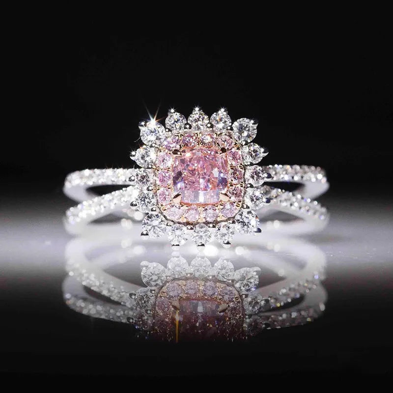Bague Diamant  ROSE
